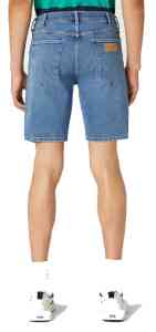 Wrangler 5 pocket JEANS SHORT - BLUE STONES